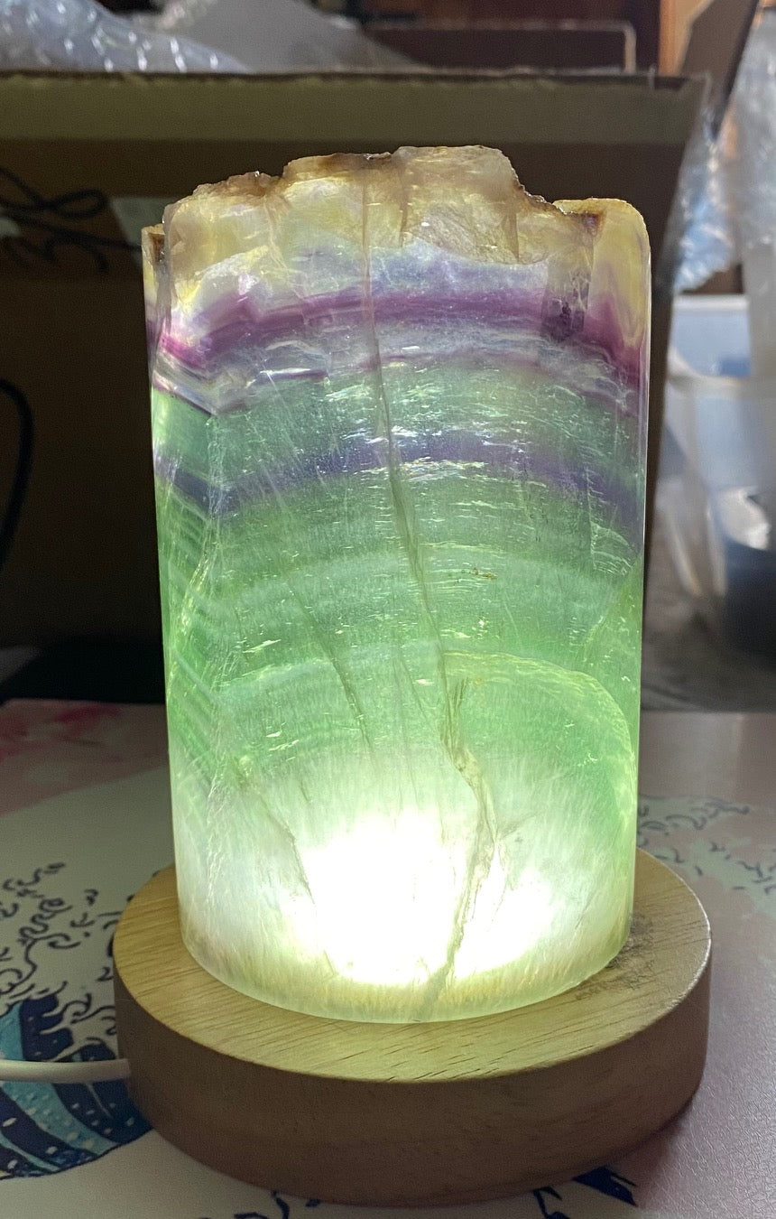 Lighted Sphere Holder/Stand (white)