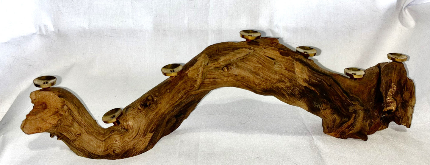 Unique Hand-made Driftwood Sphere Holder/Stand 6L (holds 7 spheres - Spheres are NOT included)