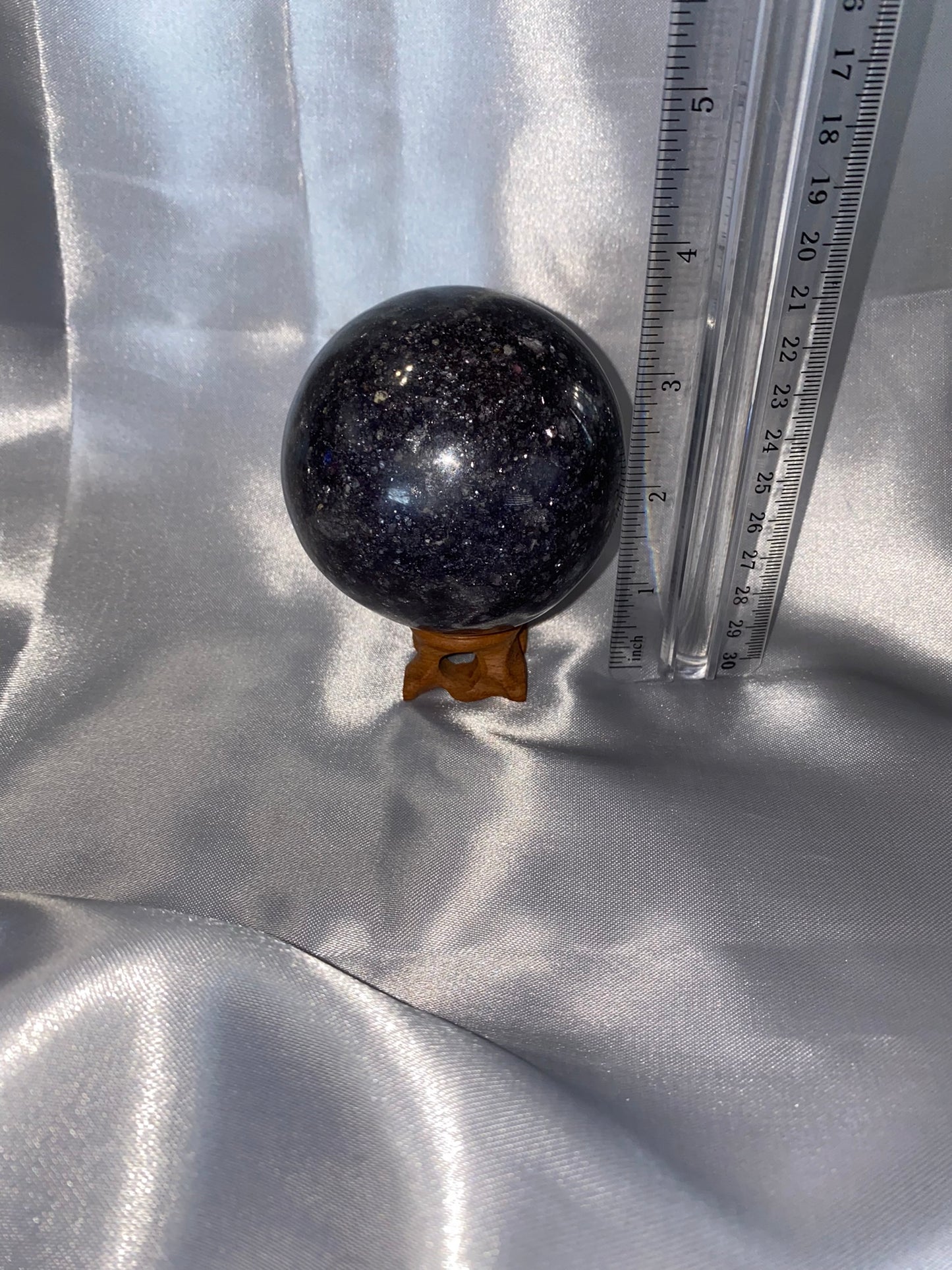 Lepidolite Sphere 1