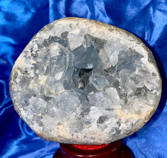 Celestite Cluster Geode