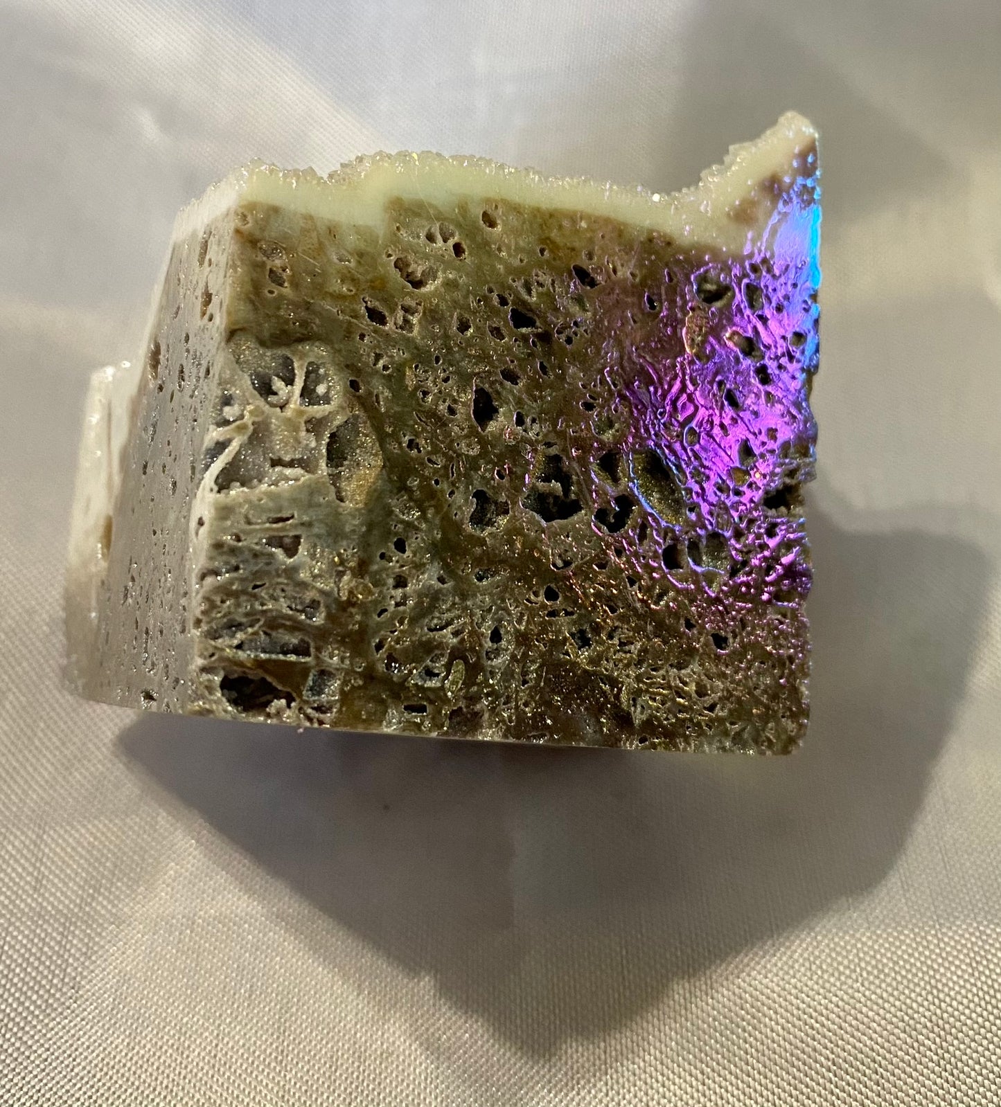 Sphalerite Cube with Aura s