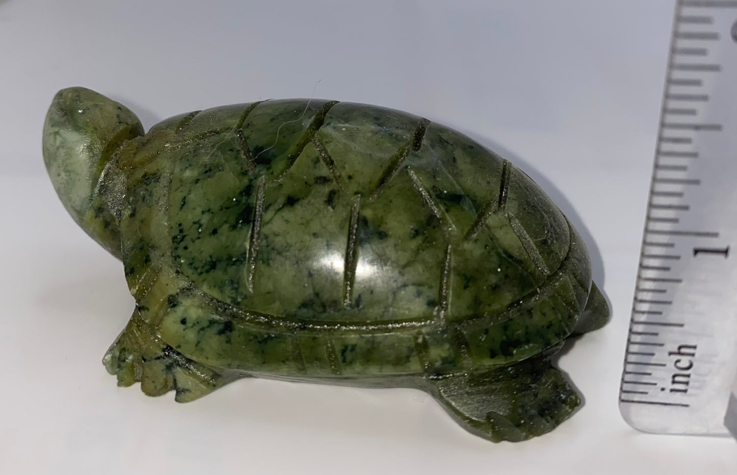 Green Jade Turtle Figurine