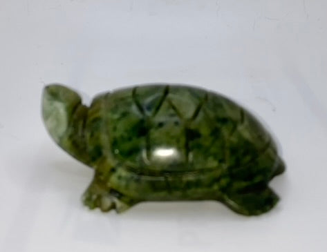 Green Jade Turtle Figurine