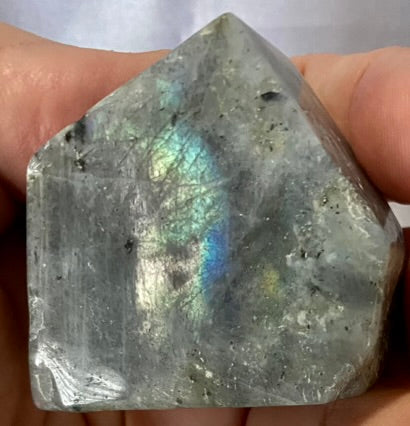 Labradorite Free Form 4,5,6s, blue and multicolored flash polished stone sculpture