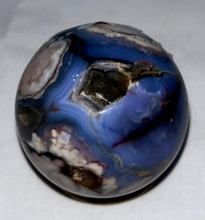 Blue Flower Agate Sphere s4