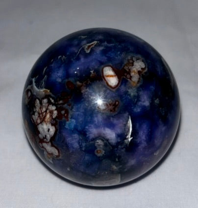 Blue Flower Agate Sphere s9