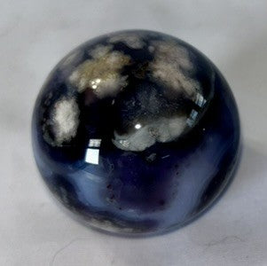 Blue Flower Agate Sphere s10