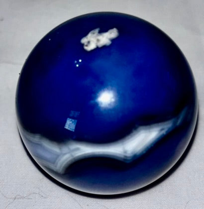 Blue Flower Agate Sphere s11