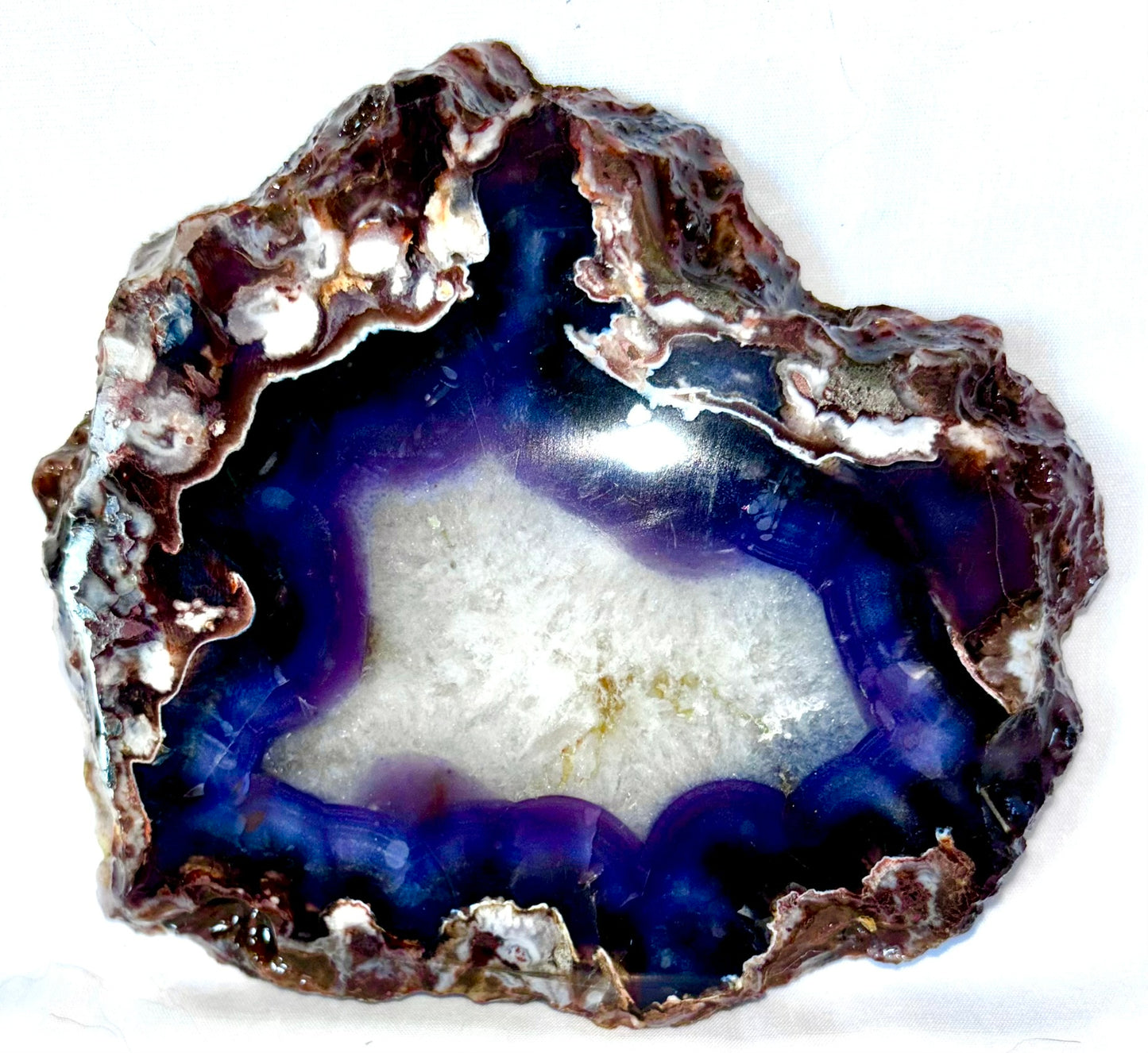 Blue Flower Agate Slab 1