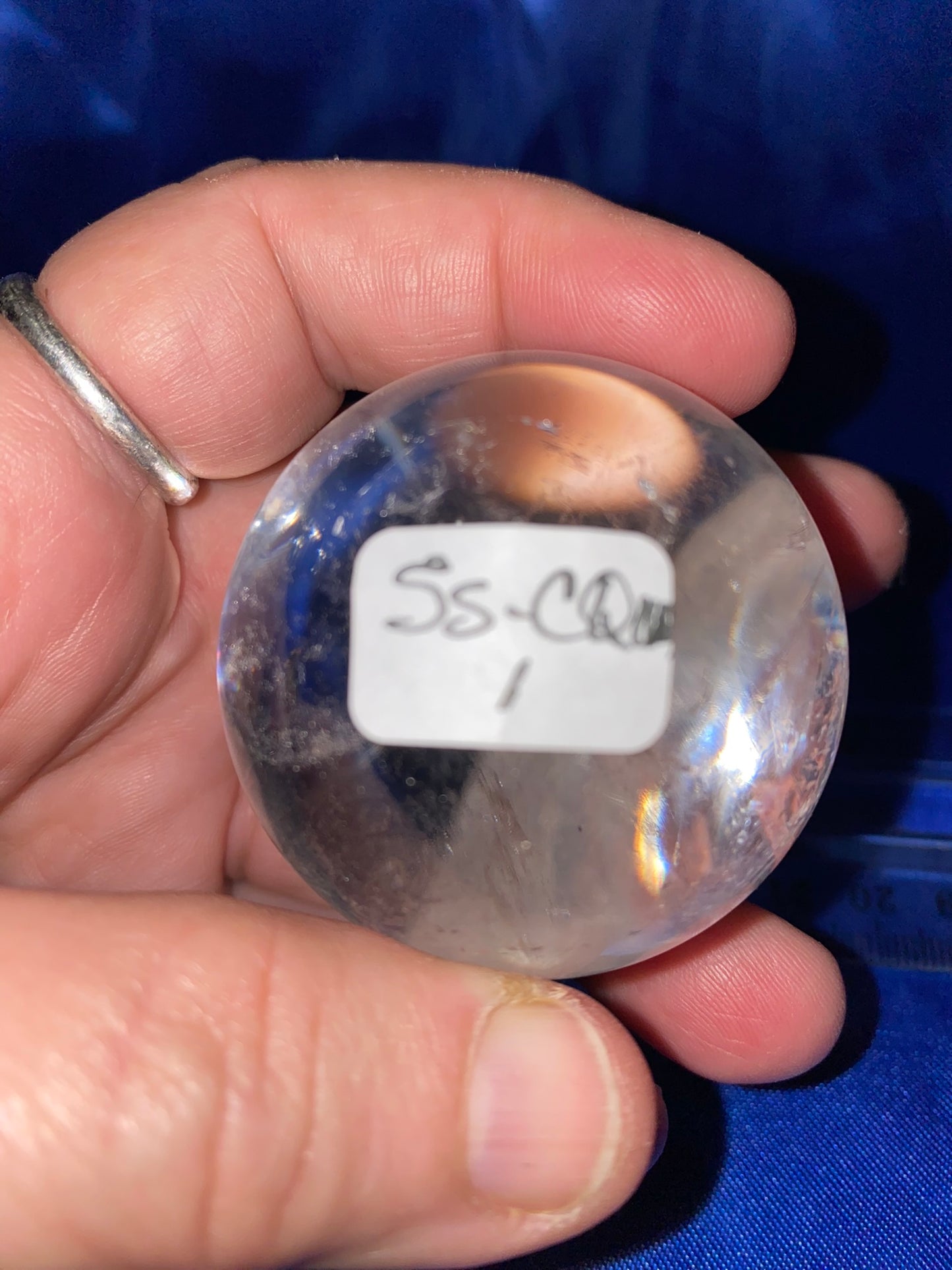 Clear Quartz Sphere s1