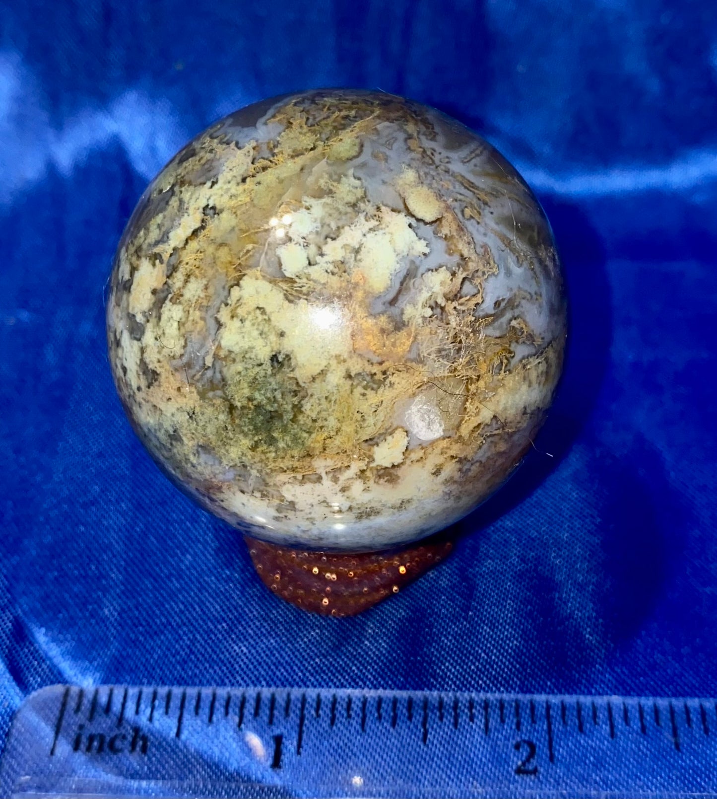 Moss Agate Sphere