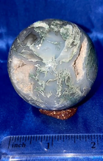 Moss Agate Sphere