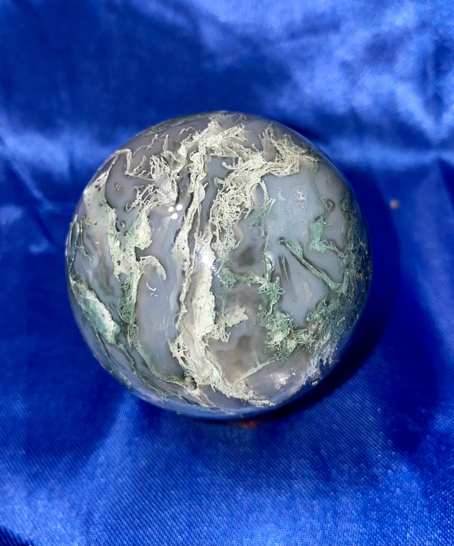 Moss Agate Sphere