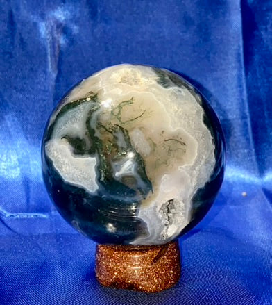 Moss Agate Sphere