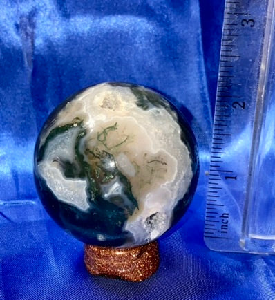 Moss Agate Sphere