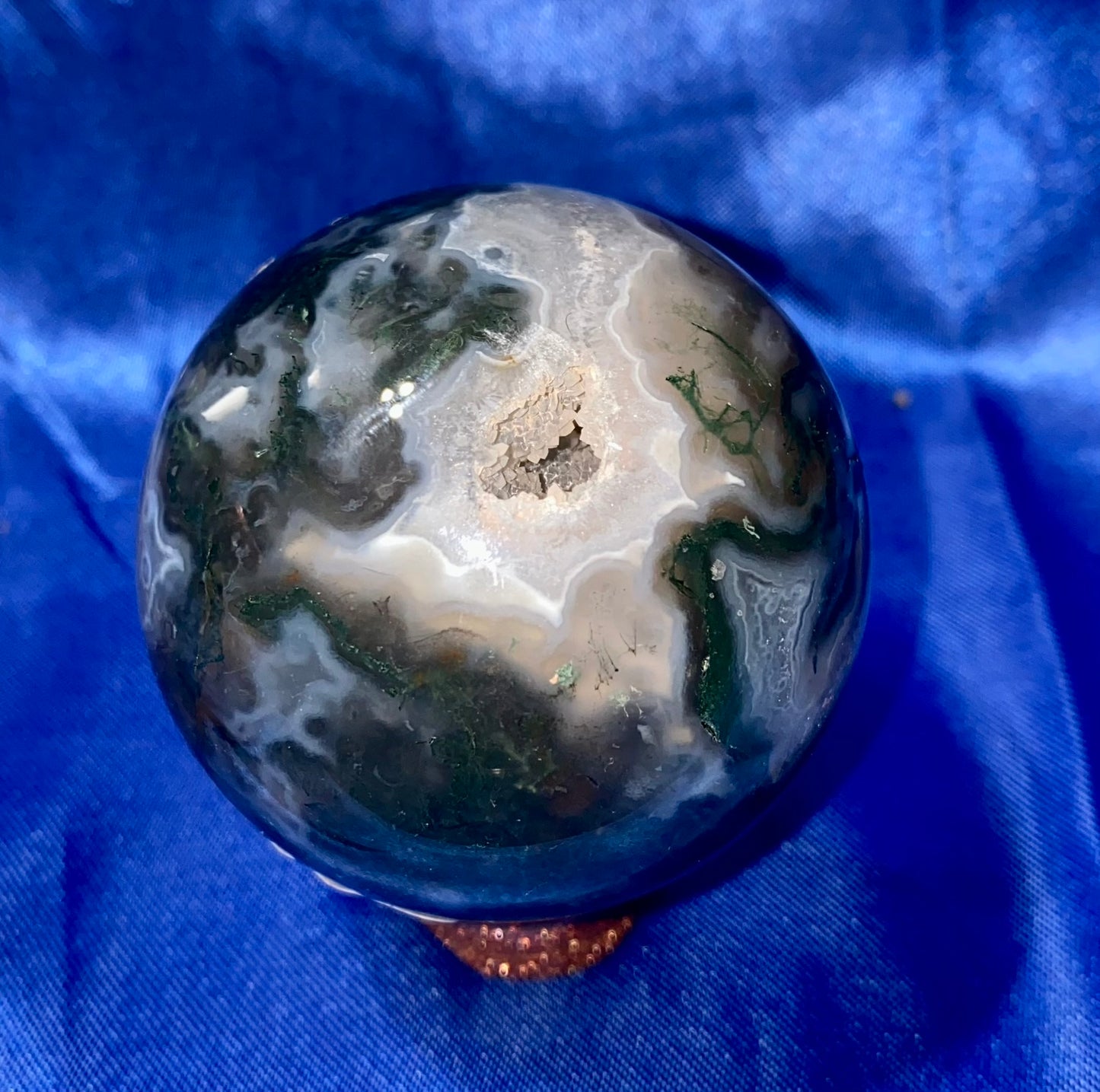 Moss Agate Sphere