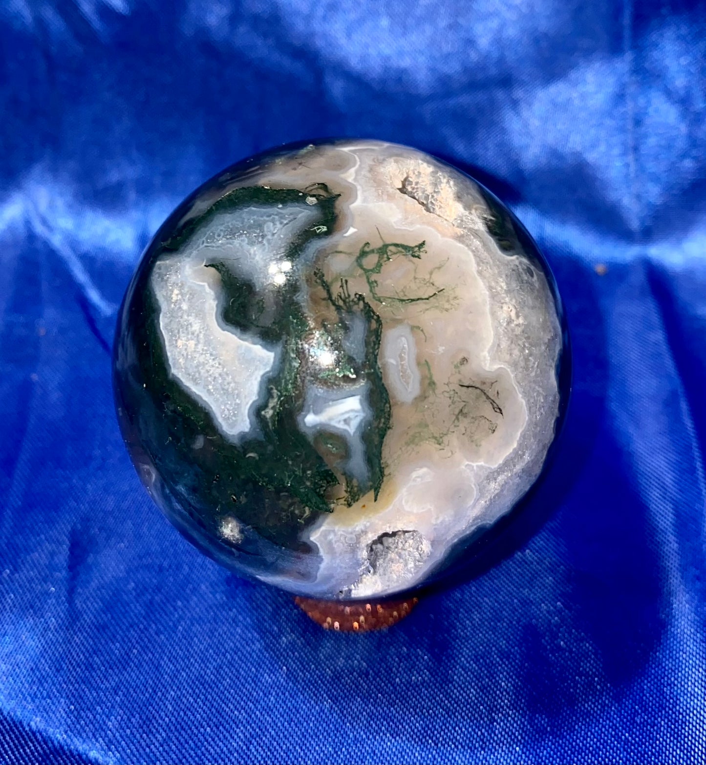 Moss Agate Sphere