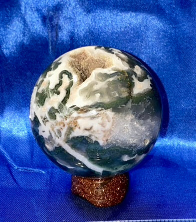 Moss Agate Sphere