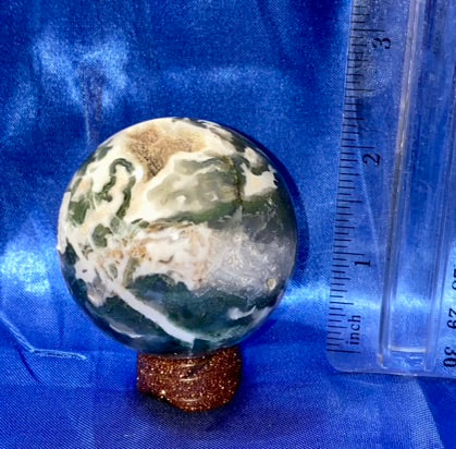 Moss Agate Sphere