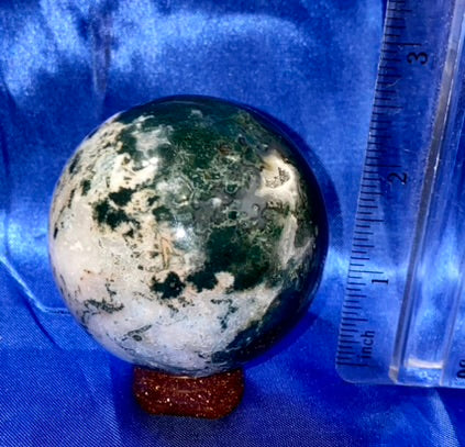 Moss Agate Sphere