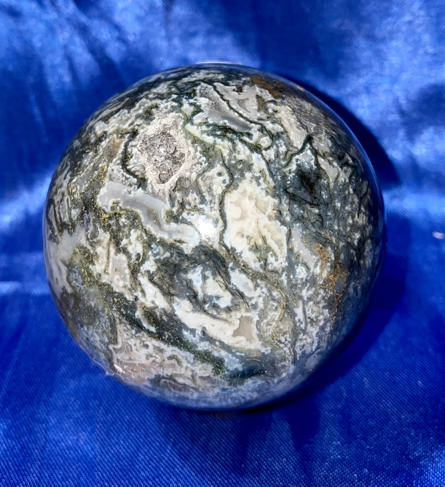 Moss Agate Sphere