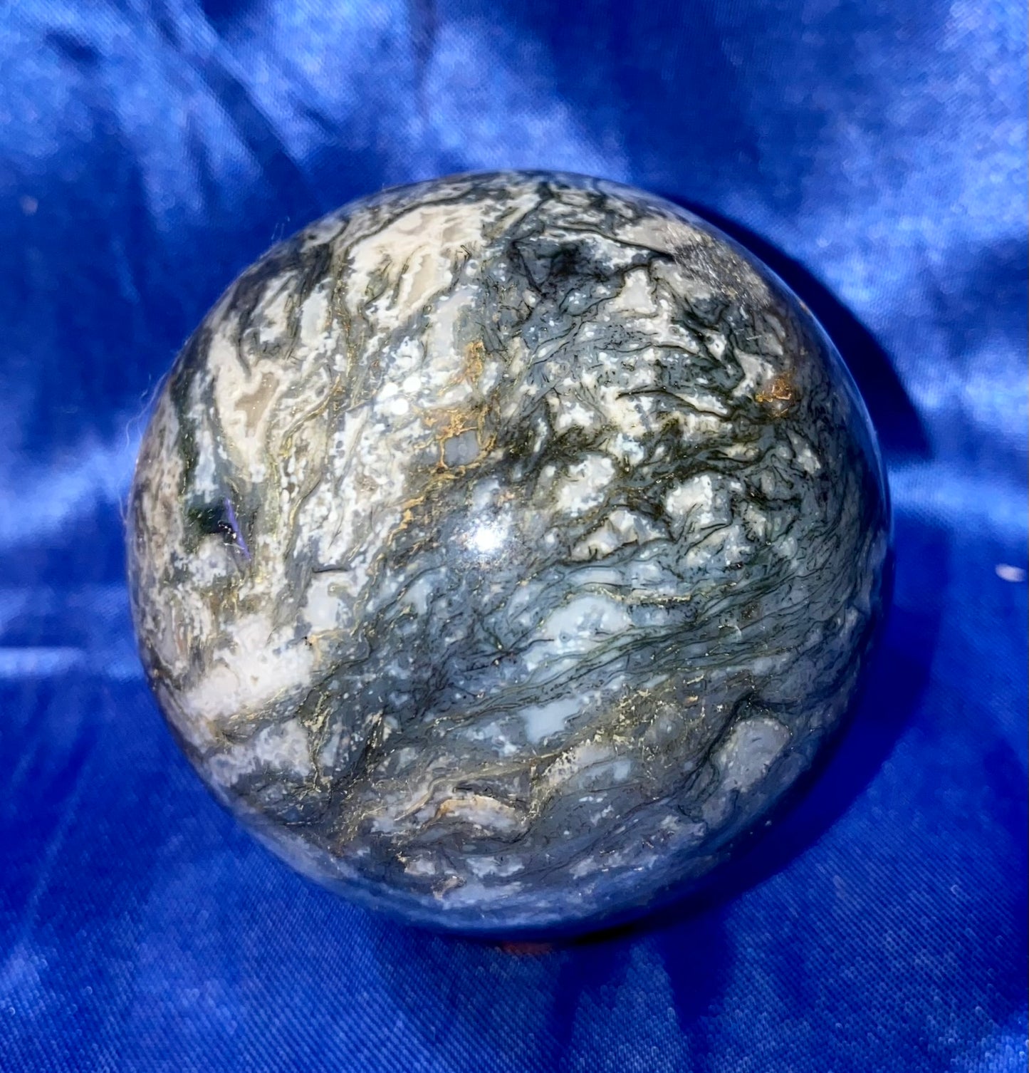 Moss Agate Sphere