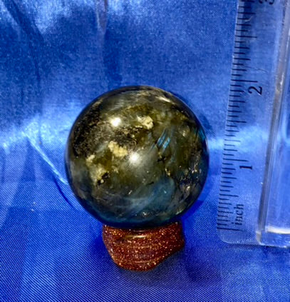 Small Labradorite Spheres