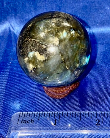 Small Labradorite Spheres