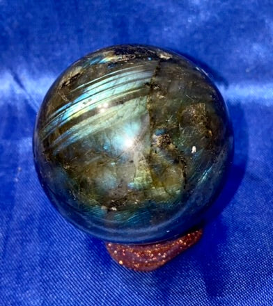 Small Labradorite Spheres