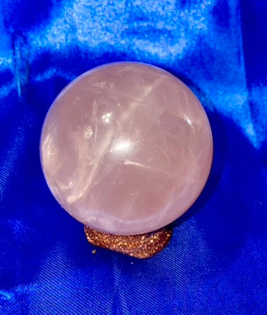 Pink Quartz Spheres