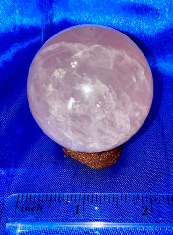 Pink Quartz Spheres