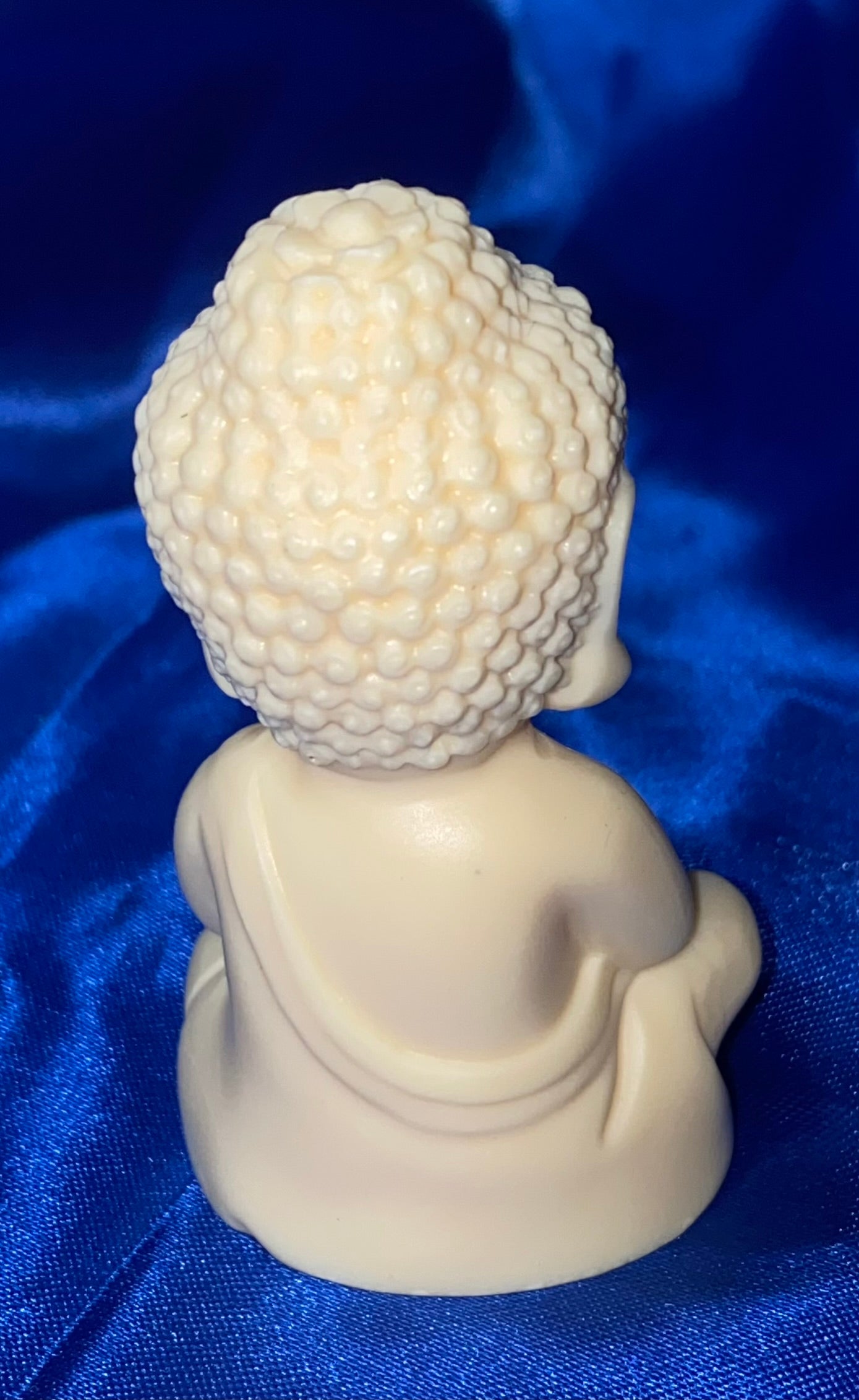 Praying Buddha Figurine Tagua Fruit (AKA Palm FruitIvory)