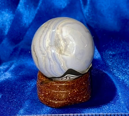 Blue Lace Agate Sphere