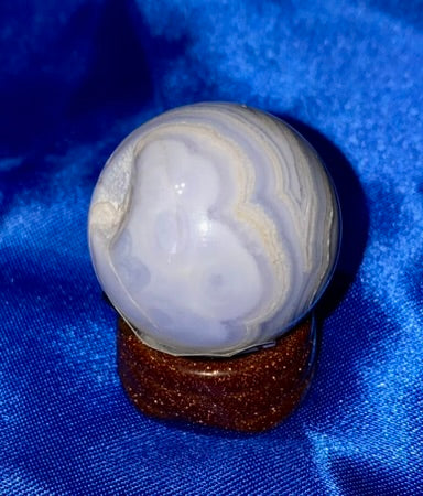 Blue Lace Agate Sphere