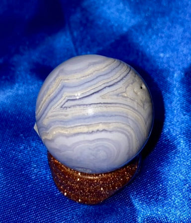 Blue Lace Agate Sphere