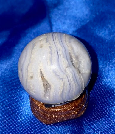 Blue Lace Agate Sphere