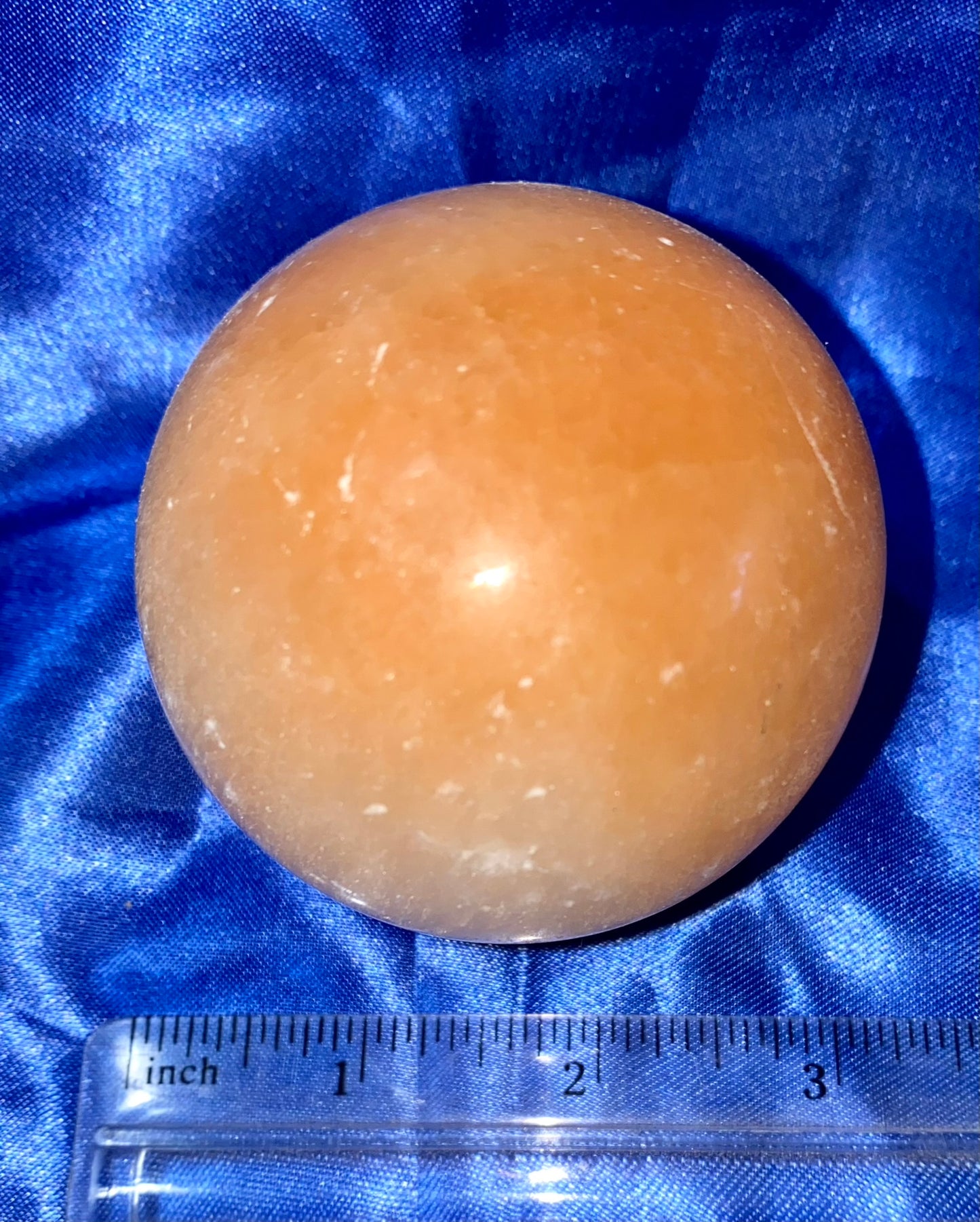 Himalayan Salt Sphere s1 Polished Halite Stone Sculpture