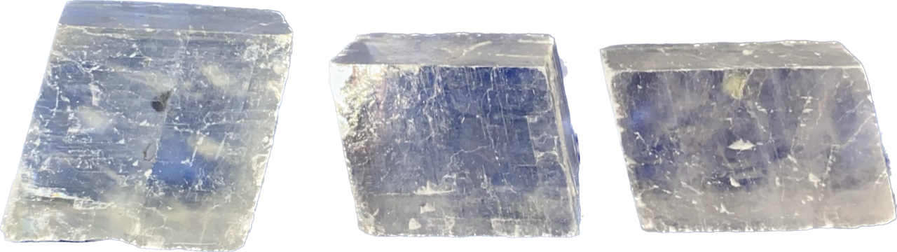 Optical Calcite Rhombohedron Freeform  - clear calcite Iceland Spar sculpture