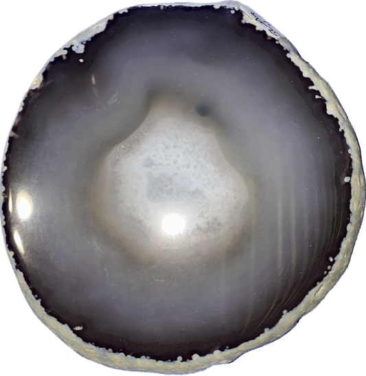 Thick Sliced Agate Slab 4 - polished multicolored crystal stone sculpture