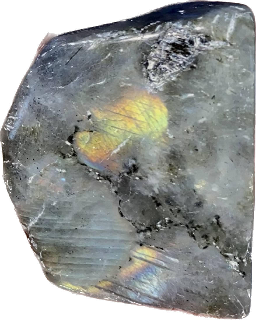 Labradorite Free Form 4,5,6s, blue and multicolored flash polished stone sculpture