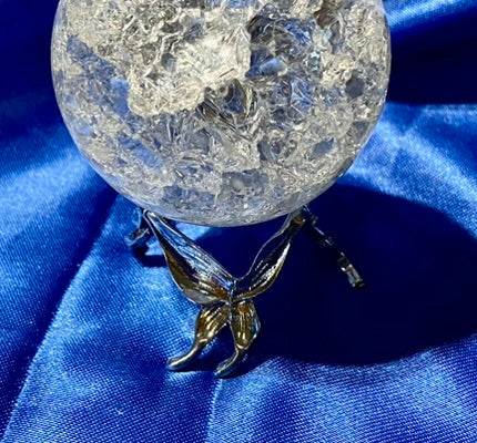 Metal Fairies Sphere Holder Display Stand