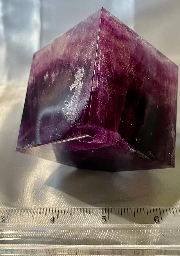 Fluorite Cube Figure