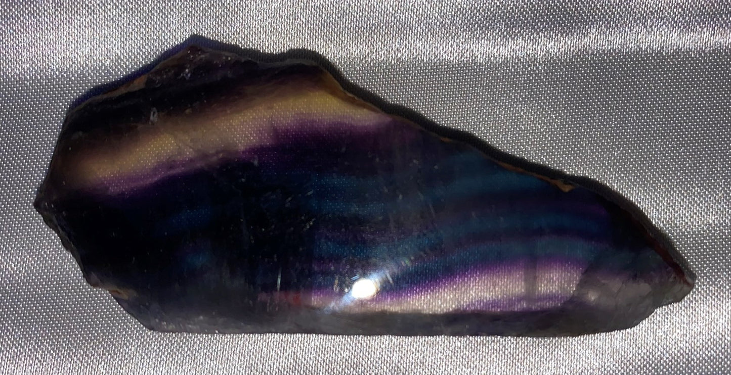 Rainbow Fluorite Slab 2