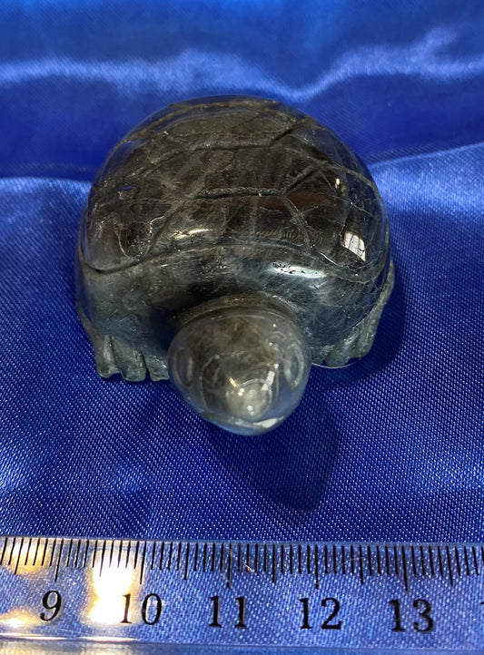 Labradorite Turtle Figurine