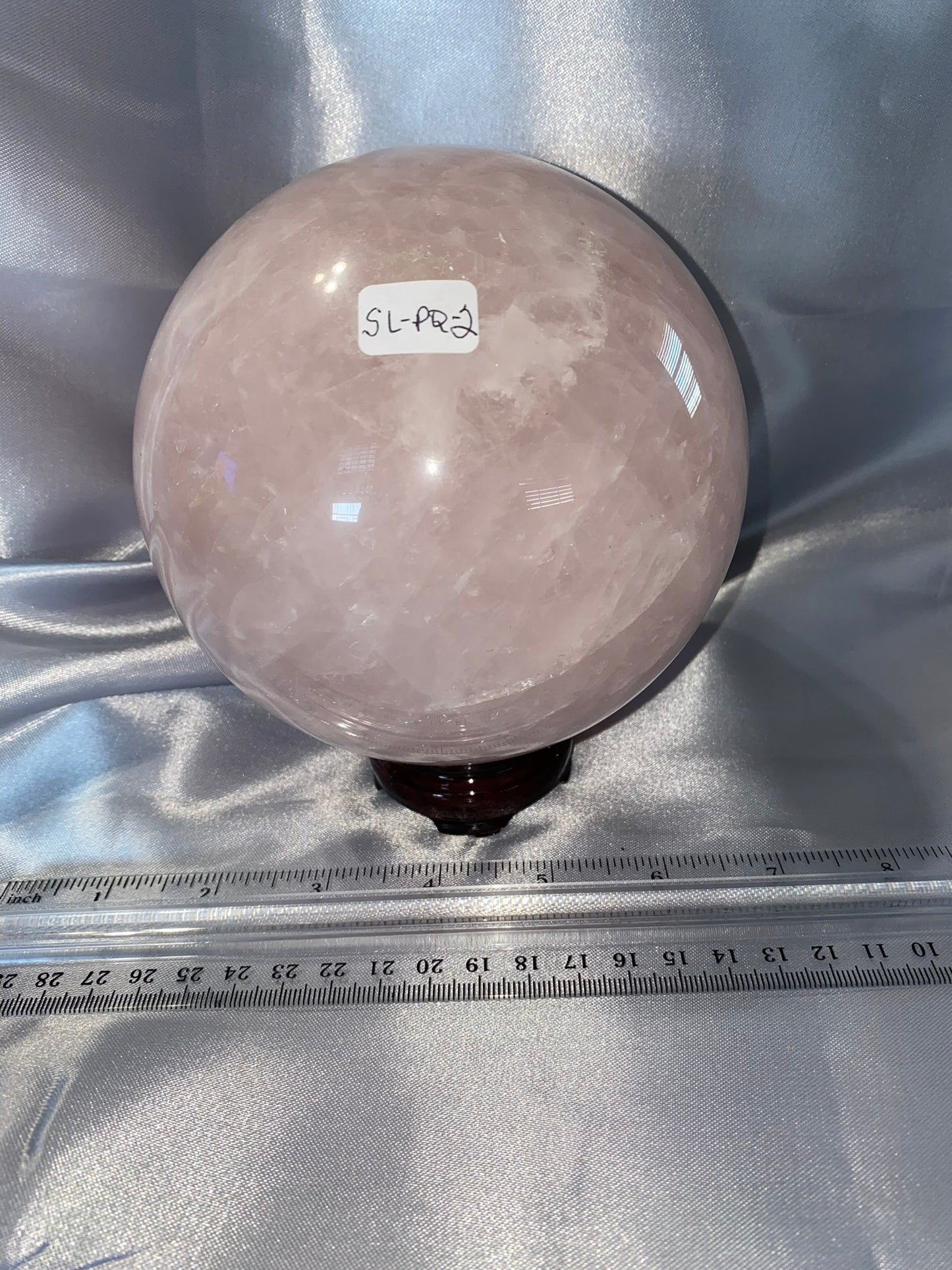 Rose Quartz Sphere 2 lg