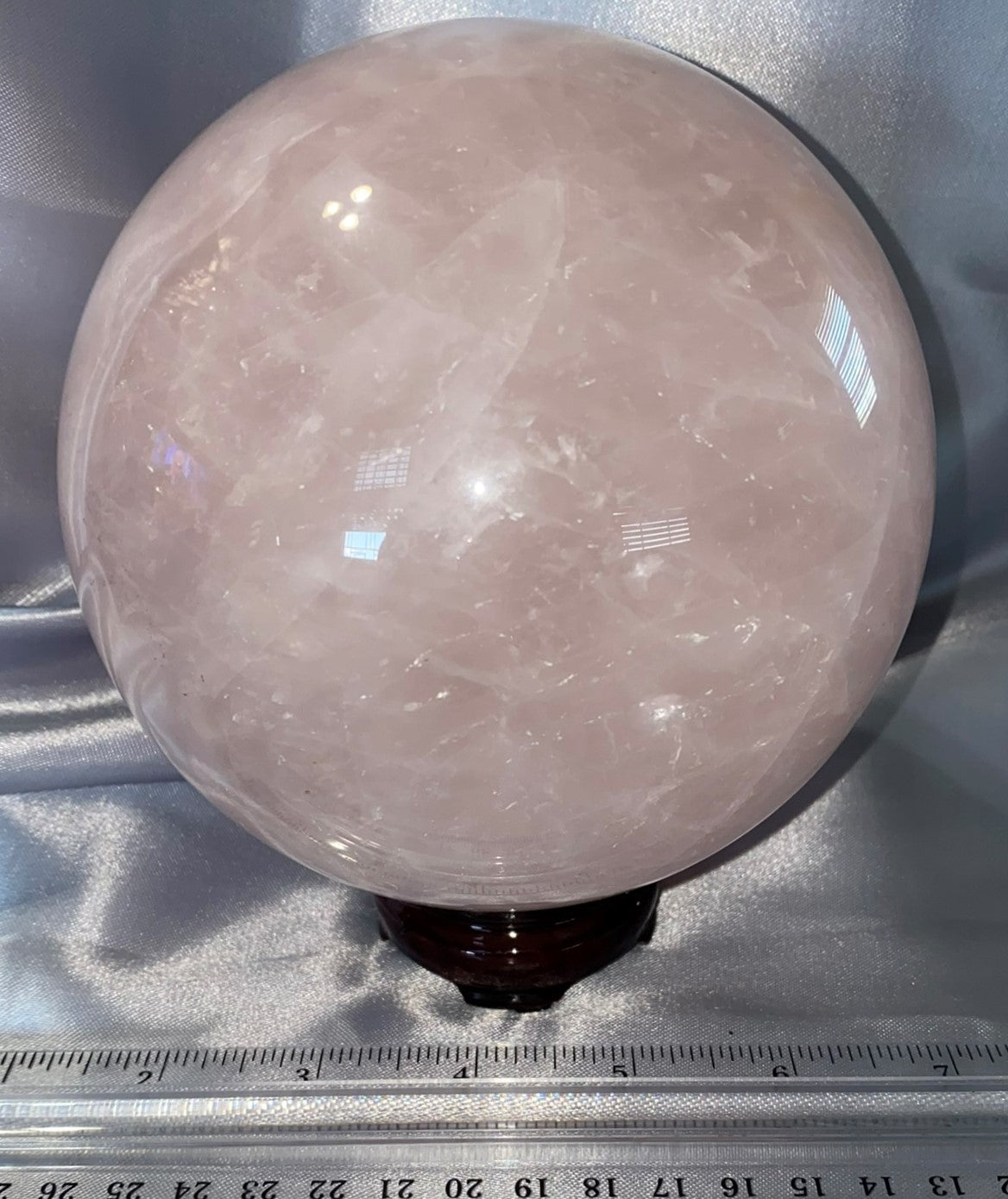 Rose Quartz Sphere 2 lg