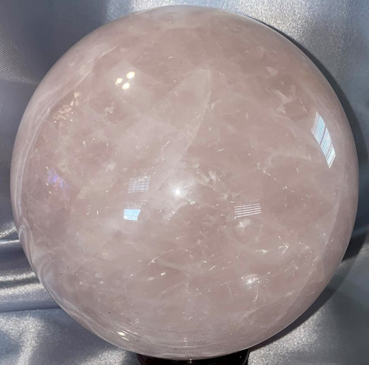 Rose Quartz Sphere 2 lg