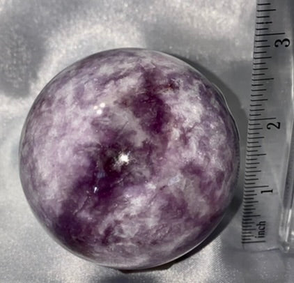 Lepidolite Sphere 4