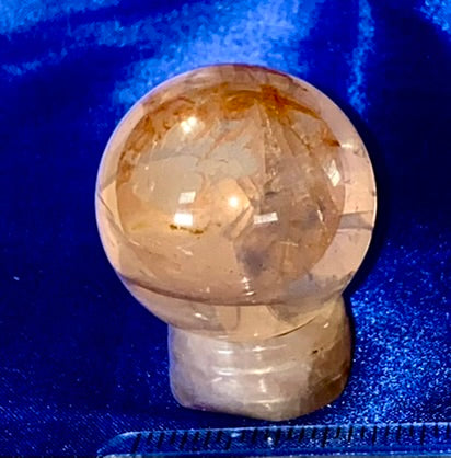 Red Healer Quartz Sphere 1