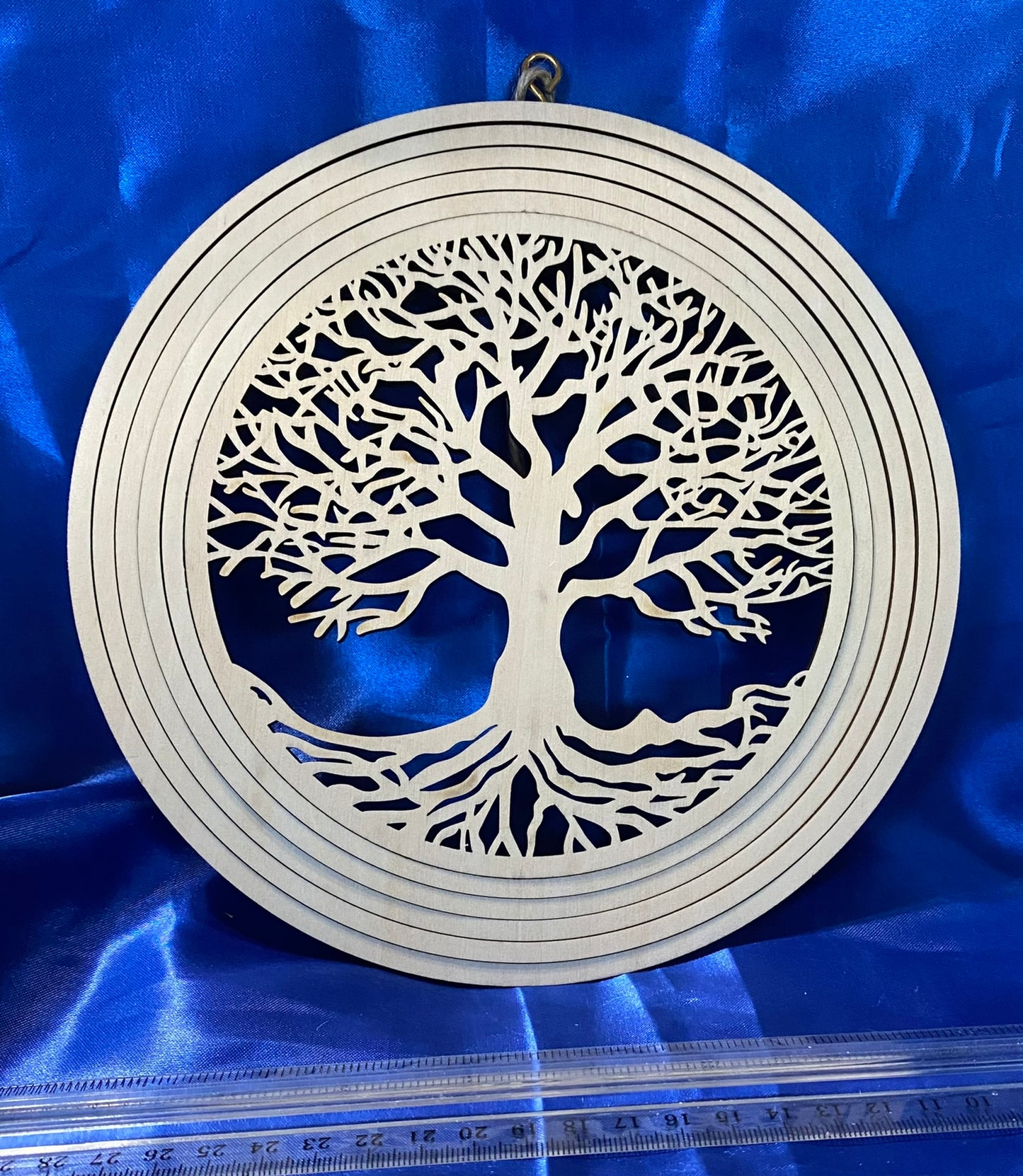 Wooden Wind-Spinner - Tree of Life